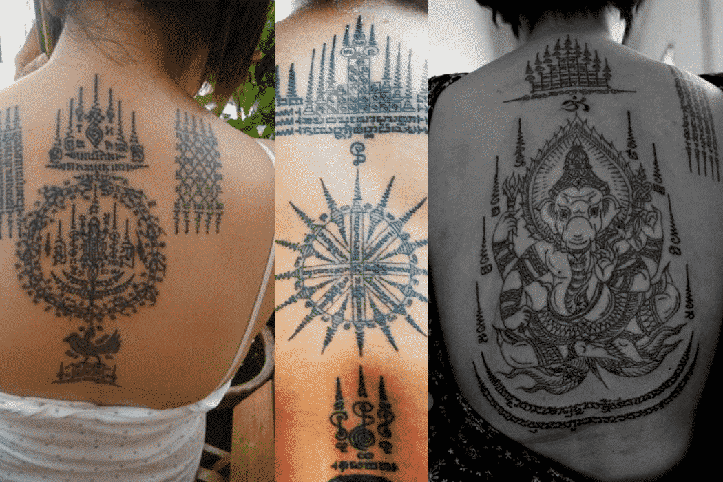 Wat Is Een Sak Yant-Tatoeage? De Traditionele Bamboe Tatoeage Uit Thailand.สักยันต์ – Sak Yant Sak – Betekent “Tikken” Of “Tatoeëren”, En Yant – Betekent “Yantra”. Oorspronkelijk Afgeleid Van Het Sanskrietwoord “Yantra”. | 700_x_1050_png