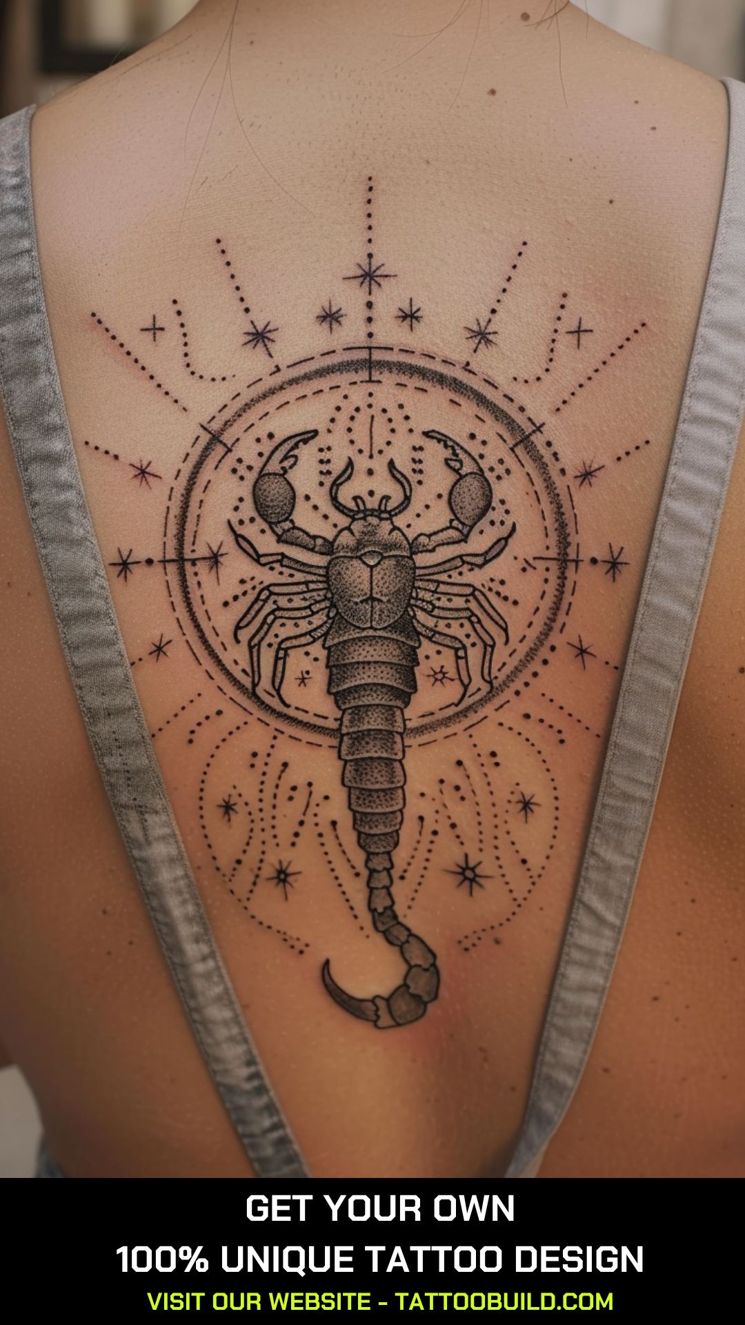 Scorpio Star Sign Tattoo Symbolism and Design Inspirations Tattoo Build