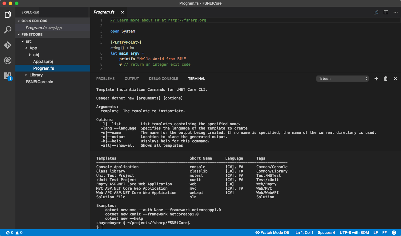 Exploring the new cli