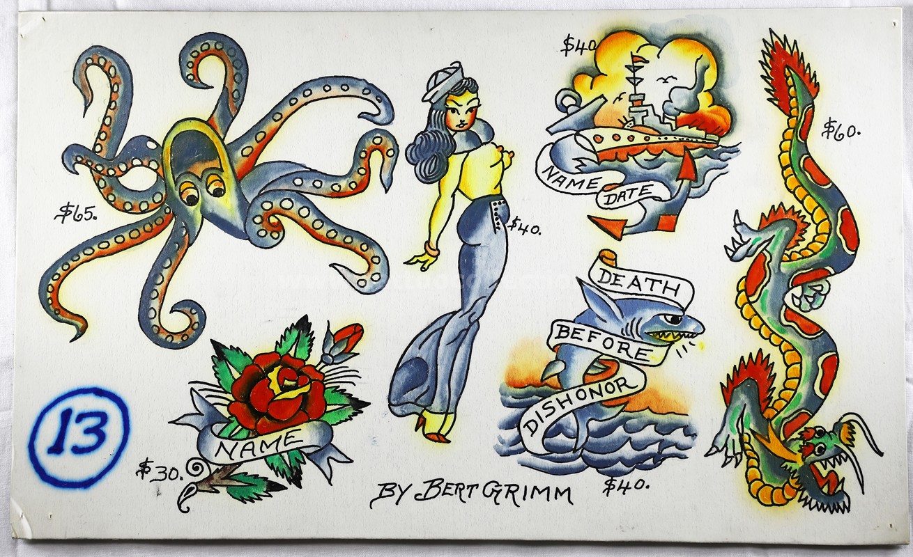 Bert Grimm 1 Tattoo Collection