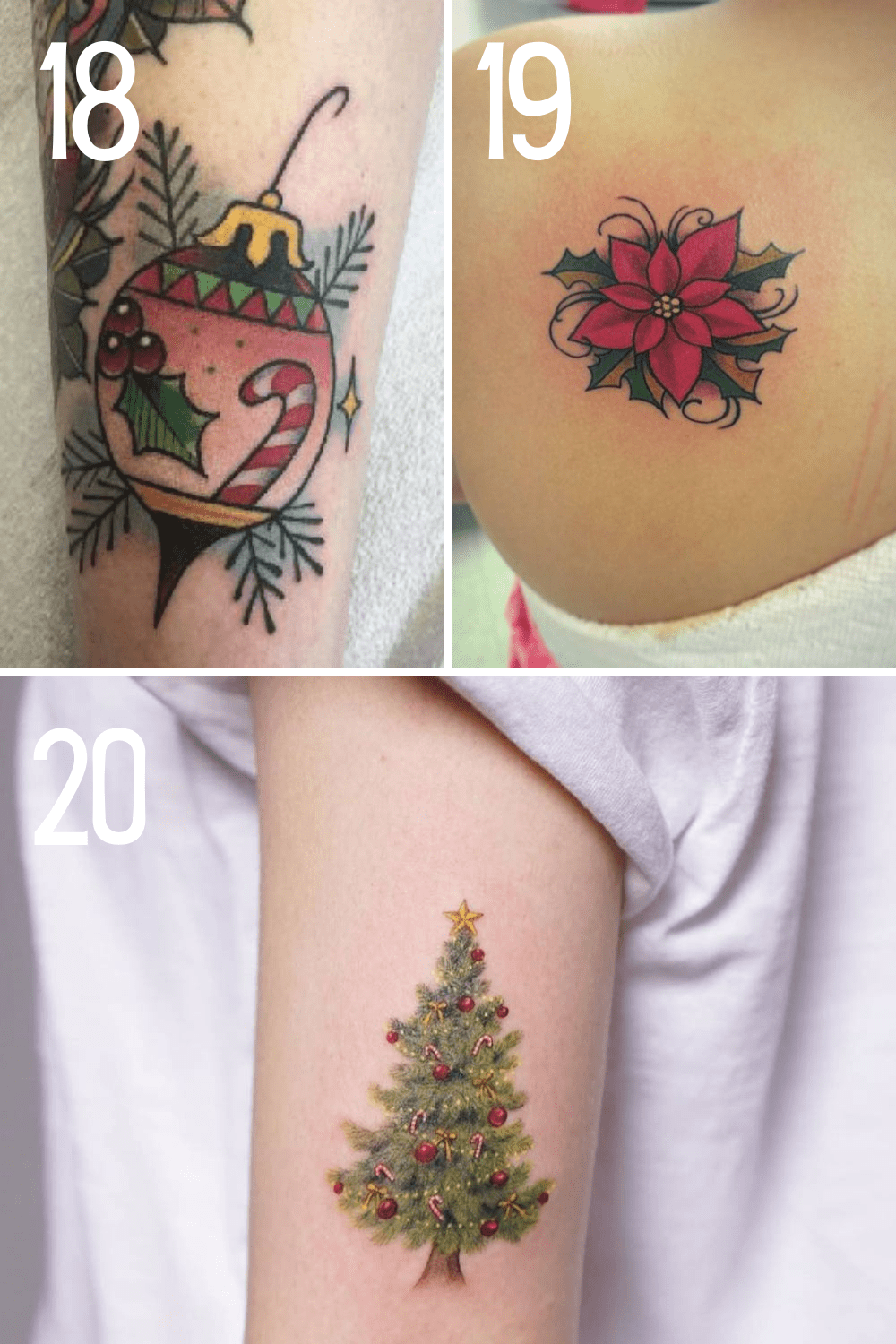 43 Christmas Tree Tattoo Ideas Filled With Holiday Spirit Tattoo Glee