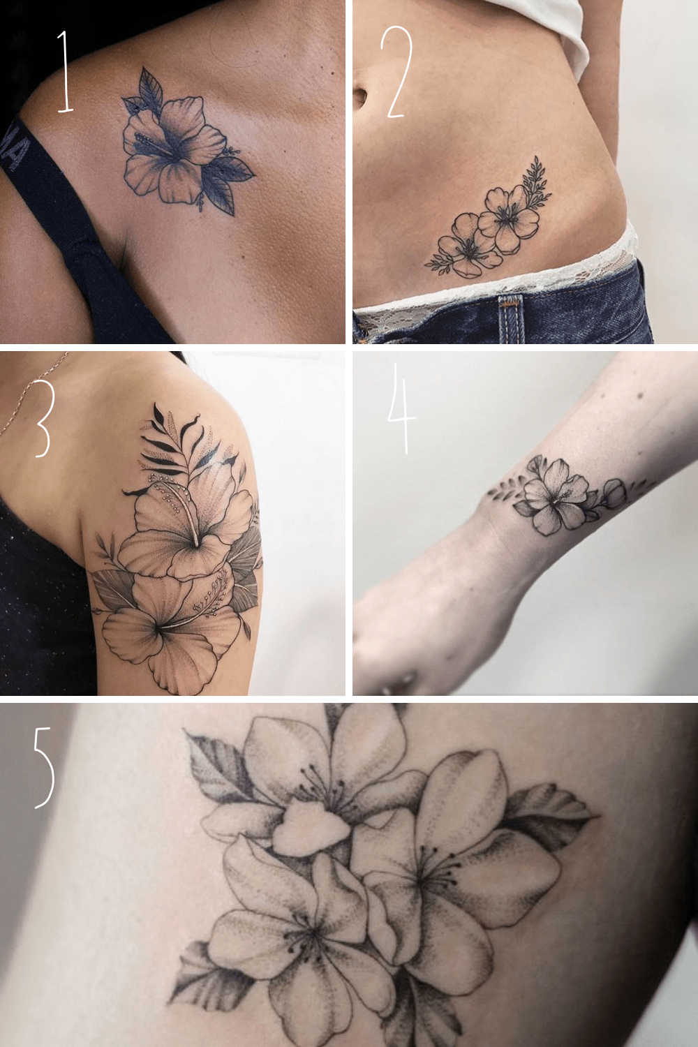 Dainty Hibiscus Tattoo Ideas + Meaning Tattoo Glee