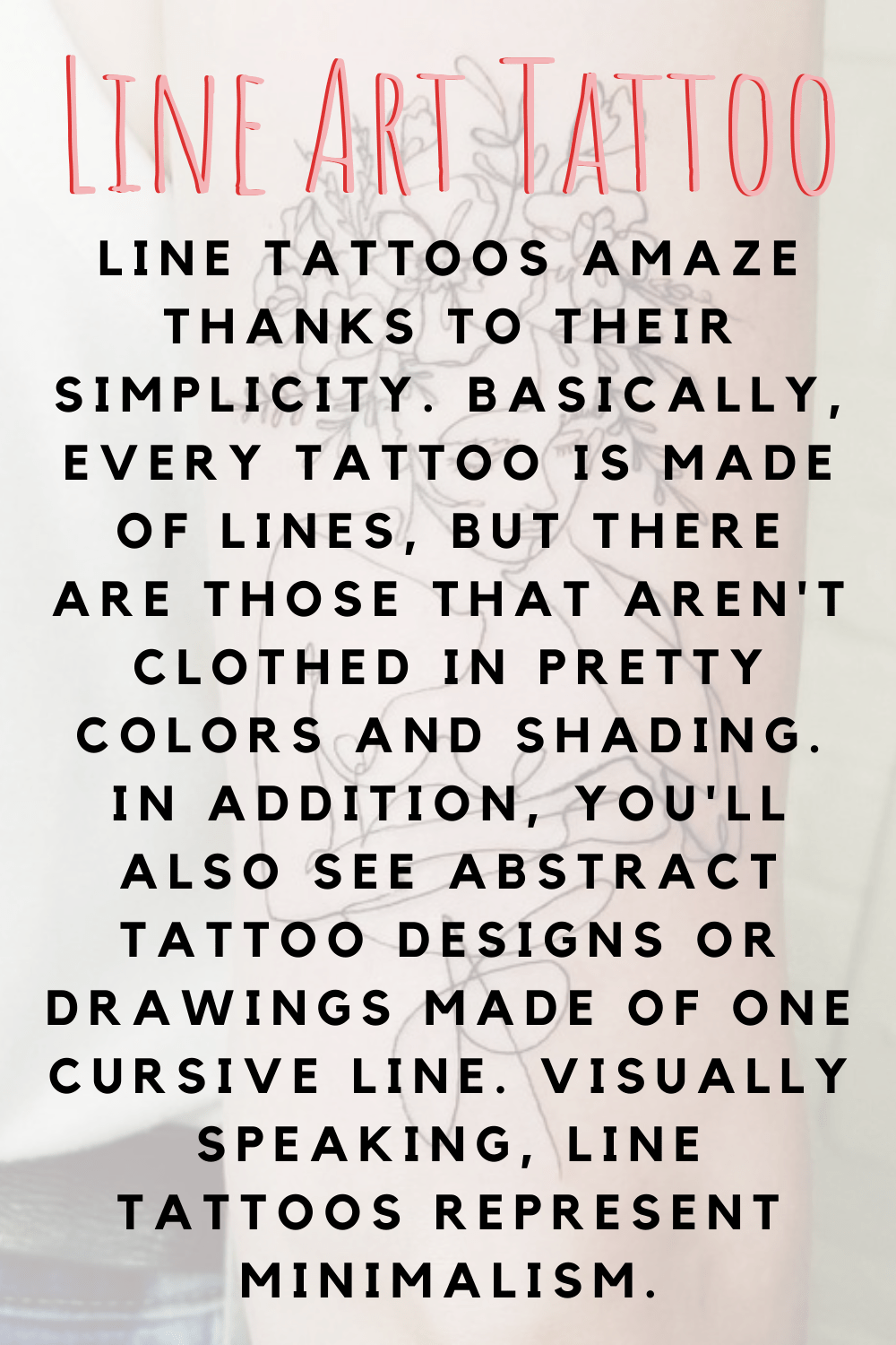 Line Art Tattoo Defined Tattoo Glee