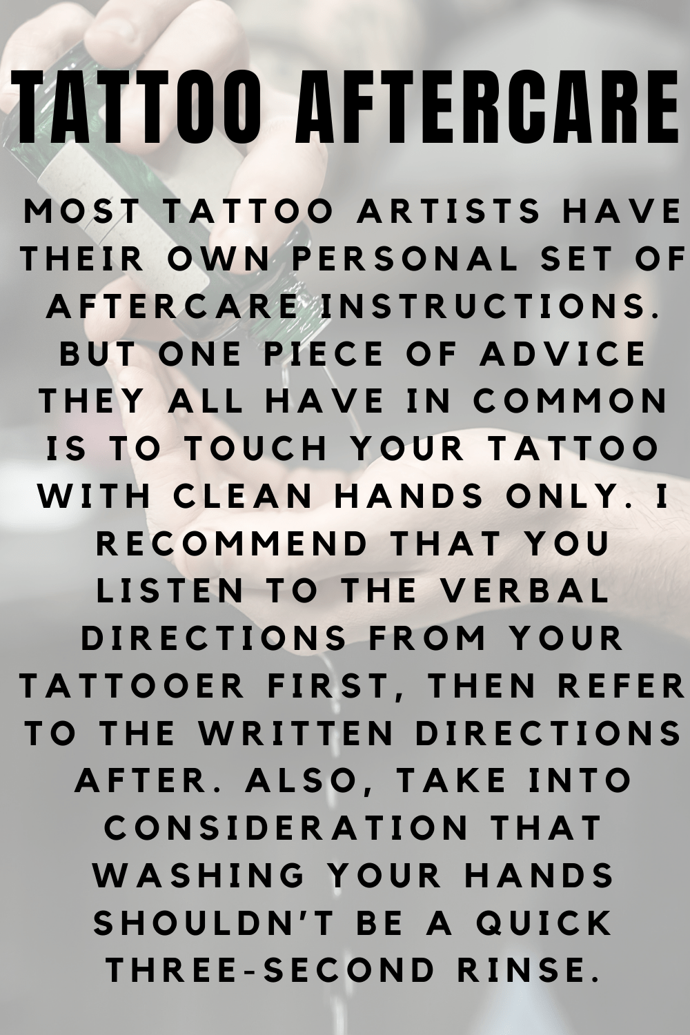 Tattoo Aftercare A Guide To Your First Ever Tattoo Tattoo Glee