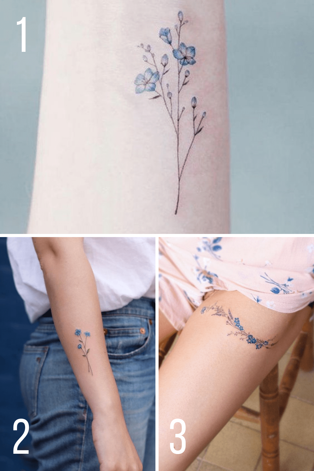 jinxtips Me Not Flowers Tattoo Meaning 30 Pretty Me