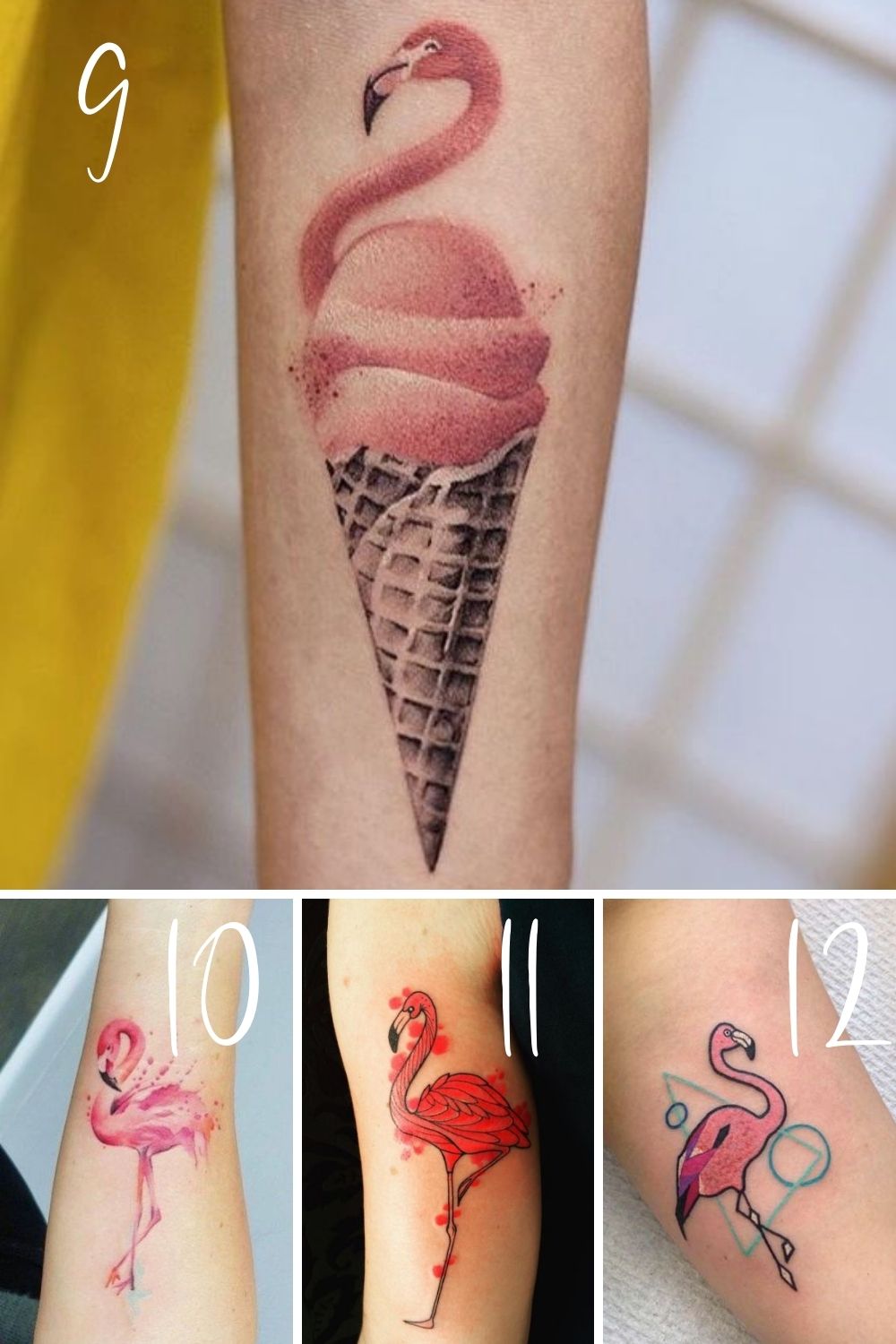 23 Fancy Flamingo Tattoo Ideas For Women - Tattooglee 1500_x_1000_jpg