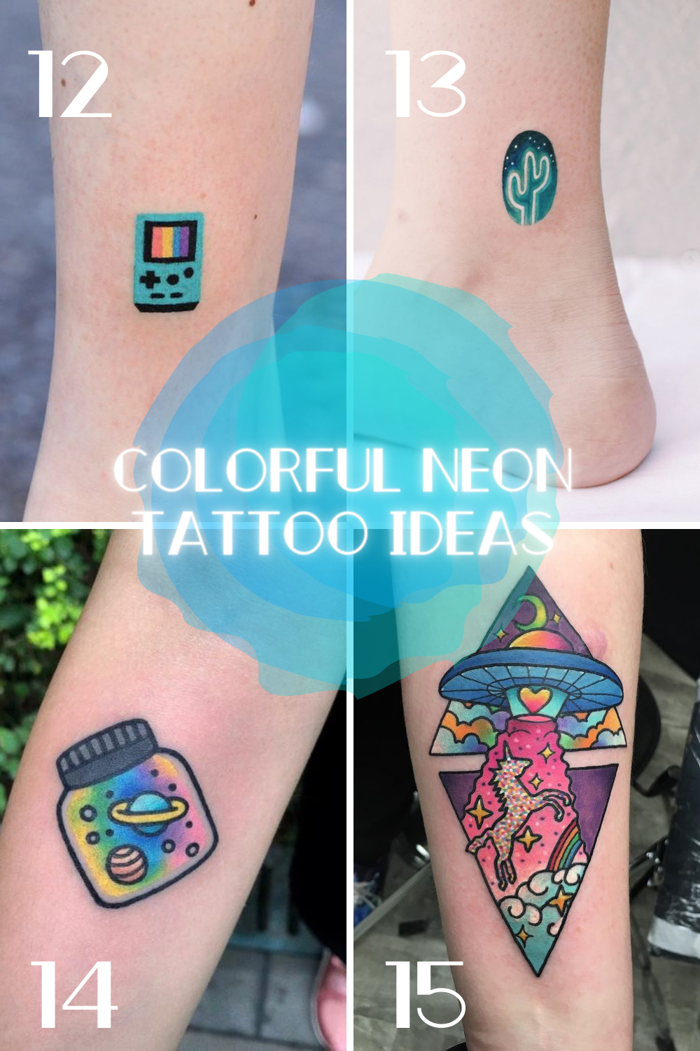 23 Neon Tattoo Ideas That Glow In The Dark Tattoo Glee