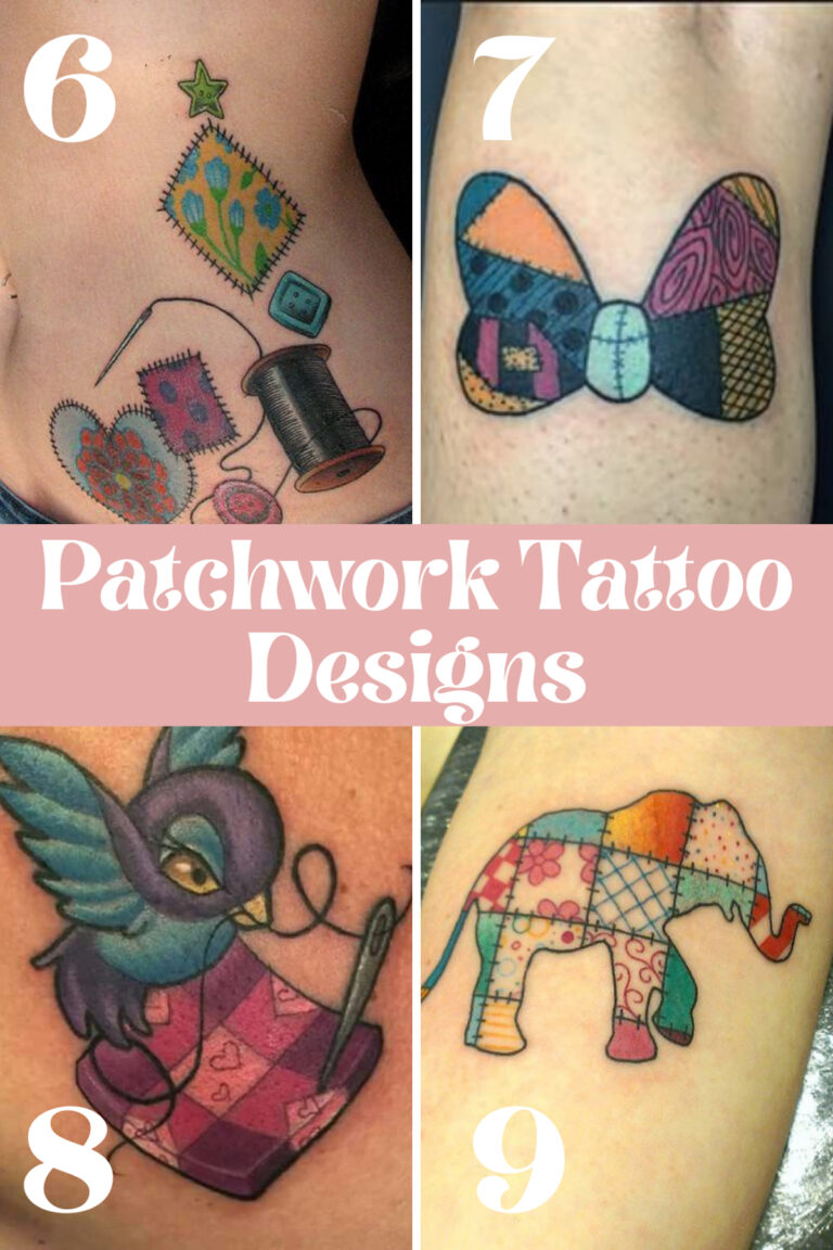 Patchwork Quilt Tattoo Ideas + Designs Tattoo Glee