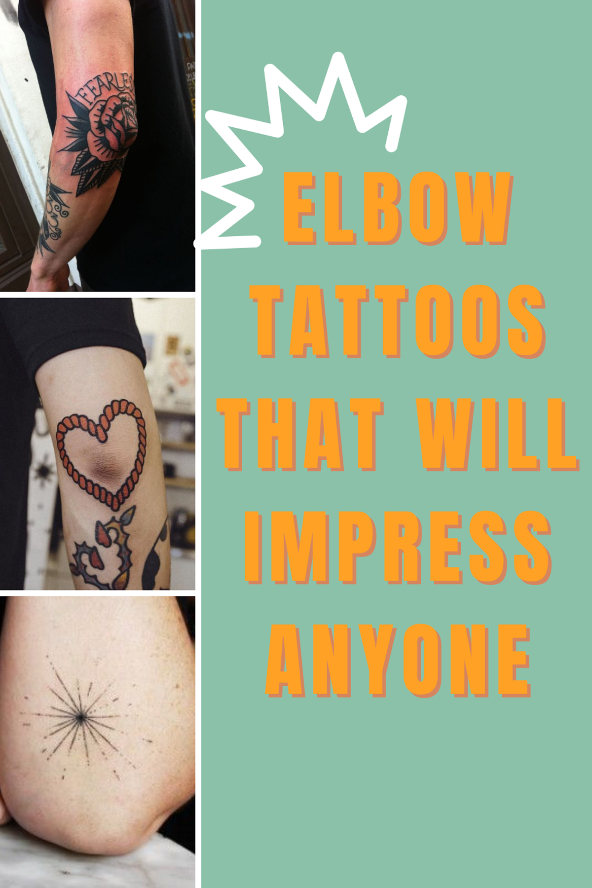 Elbow Tattoos That Will Impress Anyone Tattoo Glee
