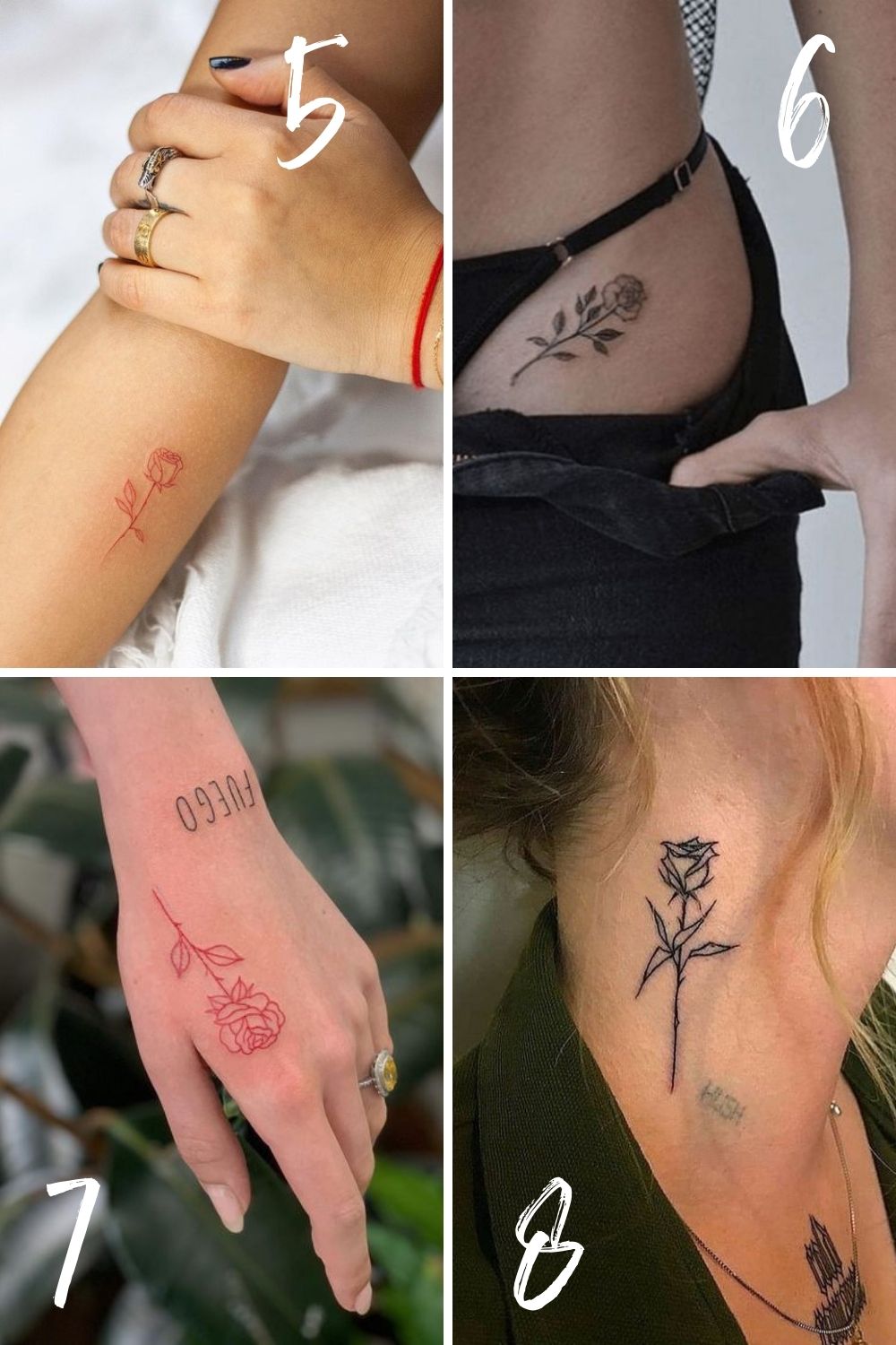 Top 86+ june birth month flower tattoo in.eteachers