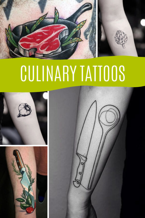 57 Mouth Watering Chef Tattoos + Designs Tattoo Glee