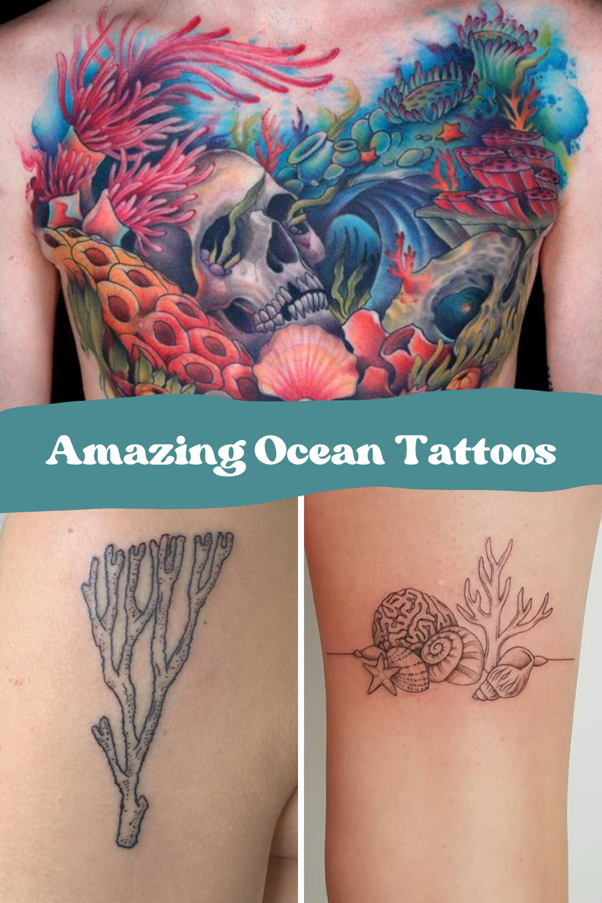 37+ Coral Reef Tattoo Ideas Pretty Like The Ocean Tattoo Glee