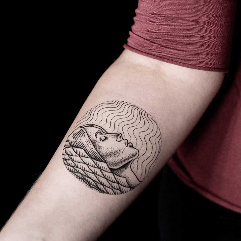 Drowned ophelia tattoo by dogma noir