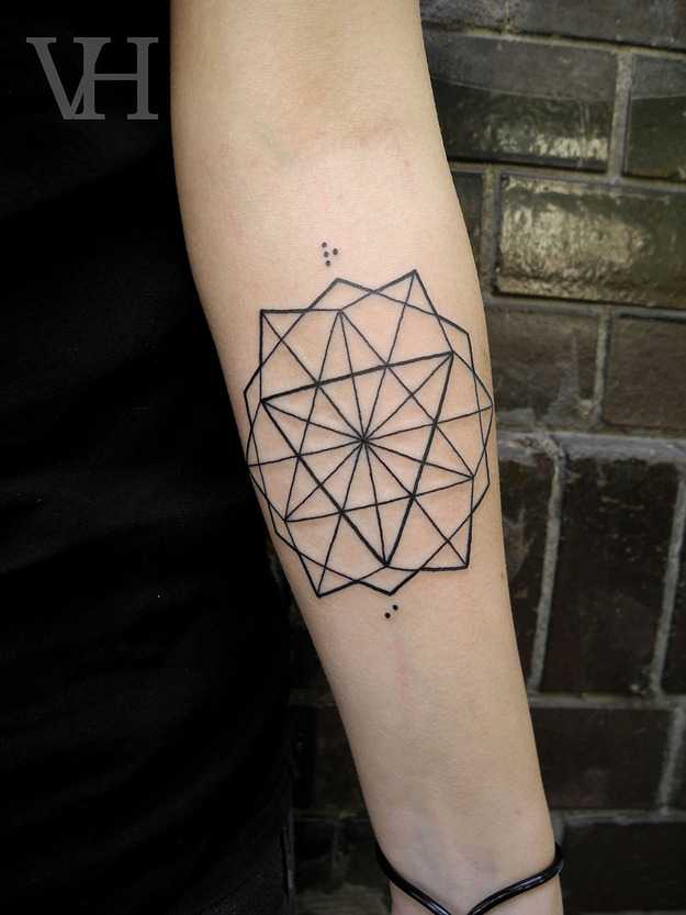 Simple Minimalist Geometry Tattoogrid Net