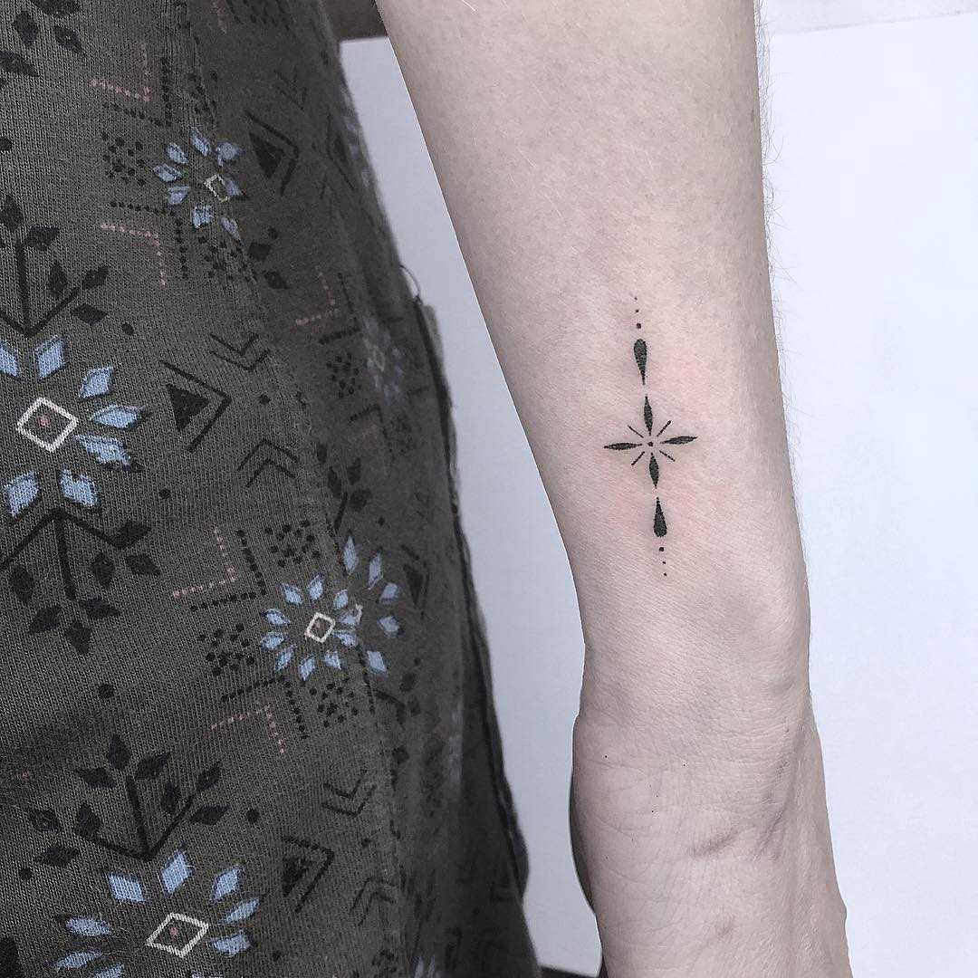 Lovely wrist detail by Femme Fatale Tattoo