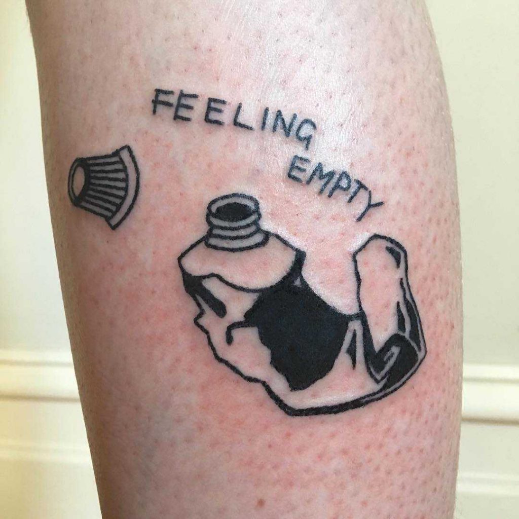 Homesick tattoo by Eugene Dusty Past