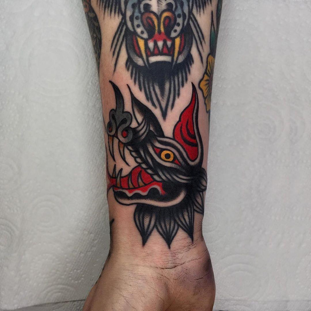 Little Bat By @Lukejinks - Tattoogrid.net 1080_x_1080_jpg