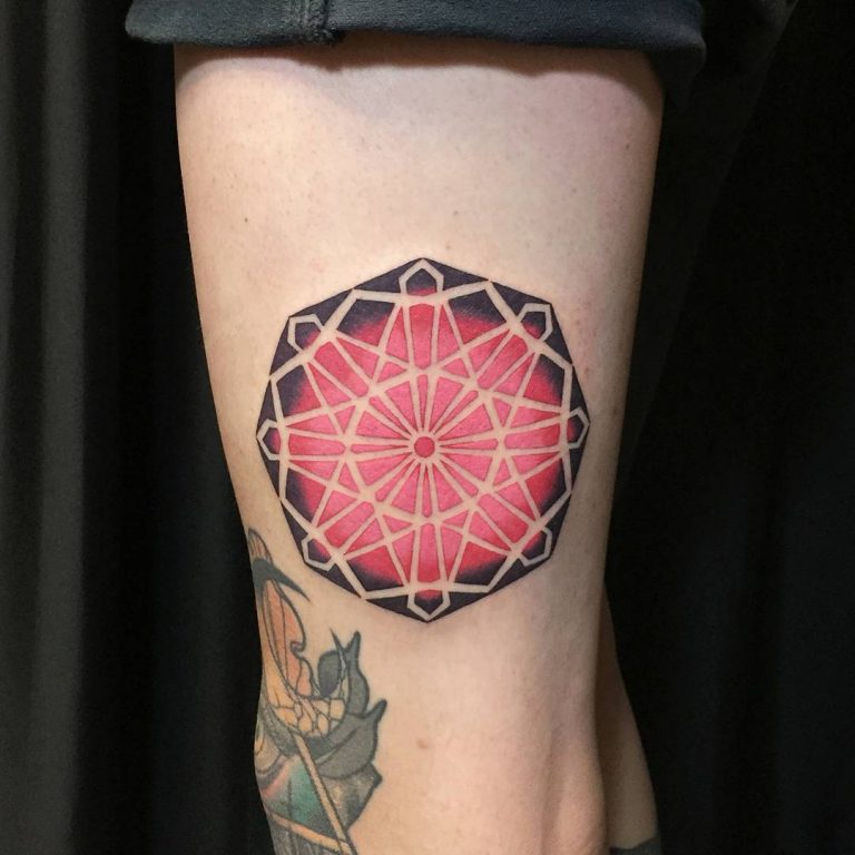 Mandala armband tattoo by Wagner Basei
