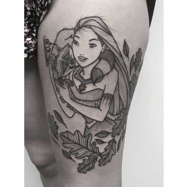 45 Tatuagens Lindas Da Pocahontas Para Você Tatuar Hoje! 600_x_600_jpg