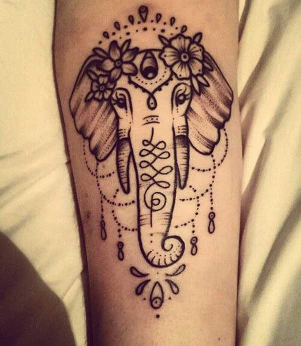 85 Tatuagens De Elefantes Masculinas E Femininas Para Tatuar 691_x_600_jpg