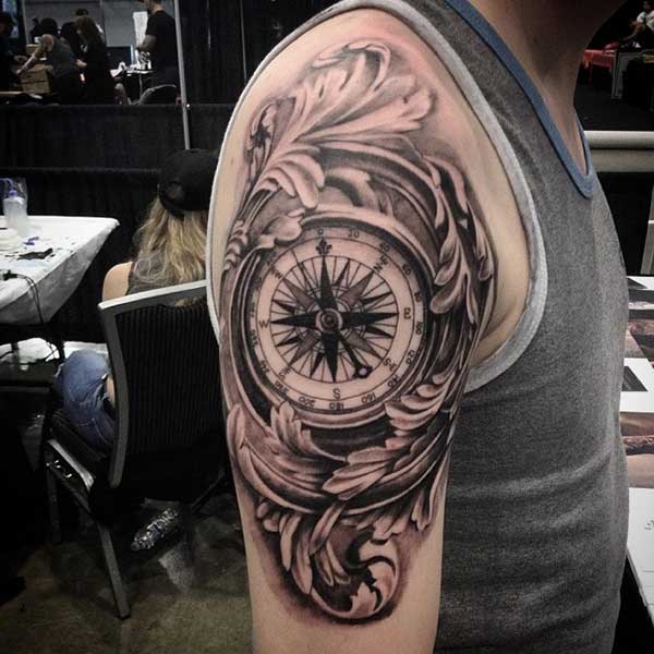 85 Fotos De Tatuagens De Bússola Lindas Para Homens/Mulheres 600_x_600_jpg