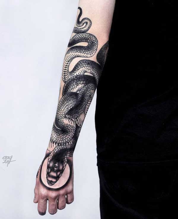 66 Tatuagens De Cobra Para Envenenar A Sua Pele [Desenhos] 738_x_600_jpg
