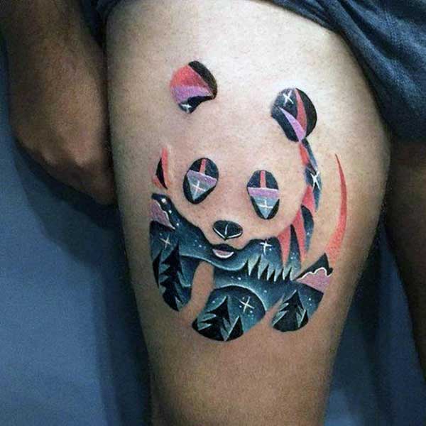 79 Tatuagens Fofas Do Urso Panda Para Homens E Mulheres Tatuarem 600_x_600_jpg