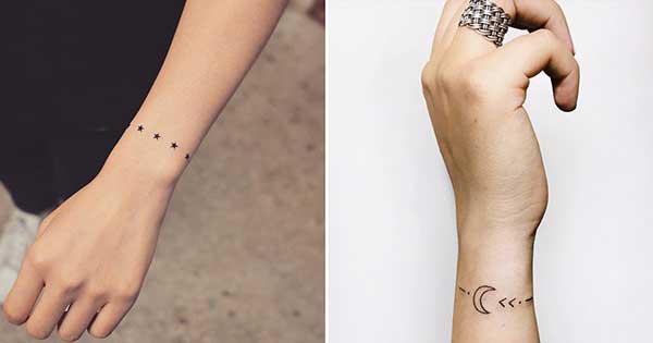 31 Tatuagens Tipo PULSEIRA Muito Criativas 156 Tatuagens Tipo Anel, Pulseira e Tornozeleira Incríveis!