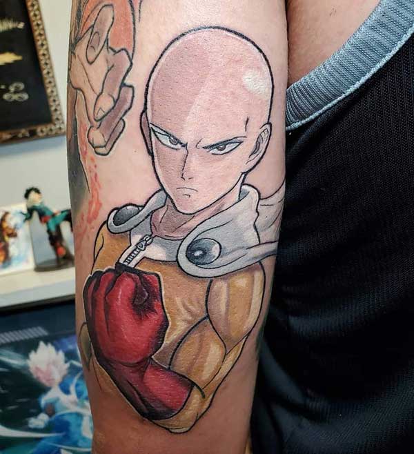 125+ Tatuagens de Anime e Mangá (Desenhos, Ideias, Modelos)