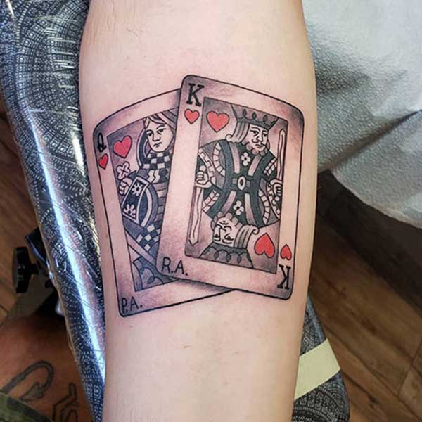 Rei & Rainha Tatuagens Que Fará O Seu Relacionamento Oficial Tatuagem 125 Tatuagens de Reis, Rainhas e Coroas para Tatuar [IDEIAS]