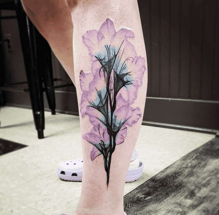 Gladiolus Tattoo 28 Unique Designs You will Love
