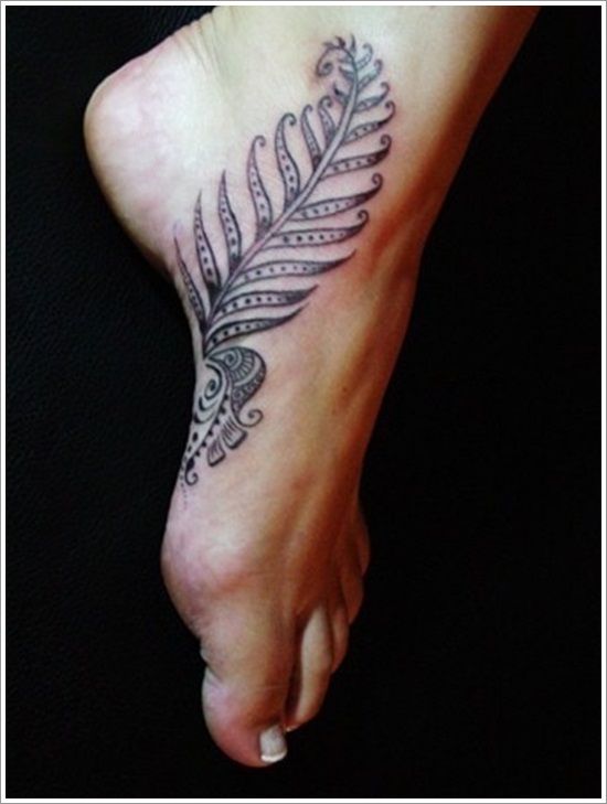 Foot leaf tattoo TattooMagz › Tattoo Designs / Ink Works / Body