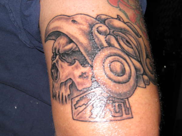 Aztec Tribal Tattoo Tattoos On Neck Can Be Simple Tattoo Ideas But