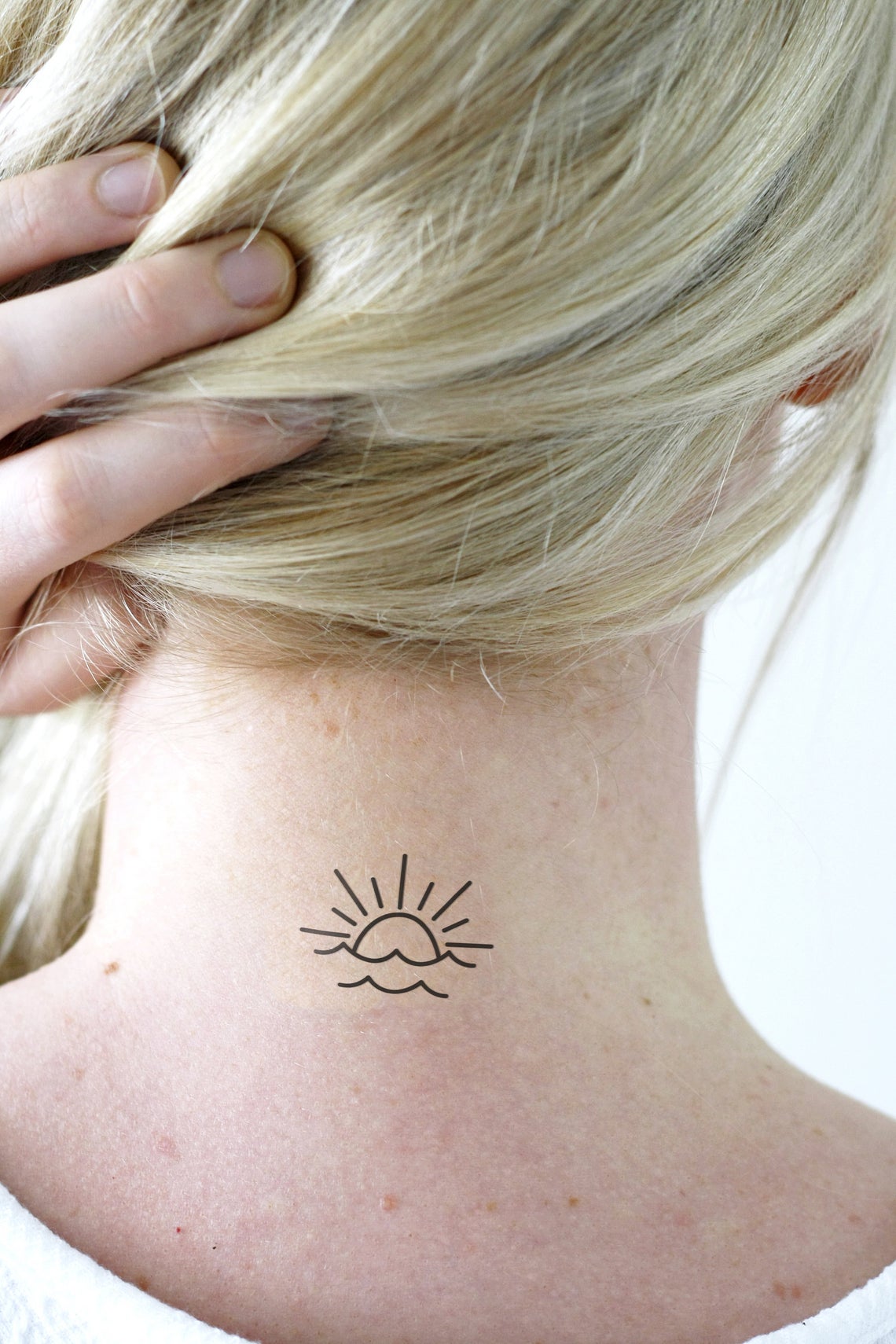 Sunset Above Sea Temporary Tattoo 1710_x_1140_jpg