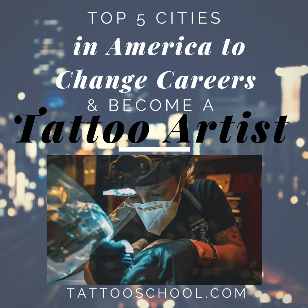 Best Top 5 Cities in America to Change Careers and a Tattoo