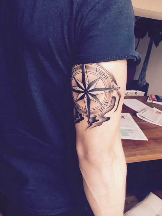 Top 20 Trending Compass Tattoos To Try in 2024 Tattoos Design Idea