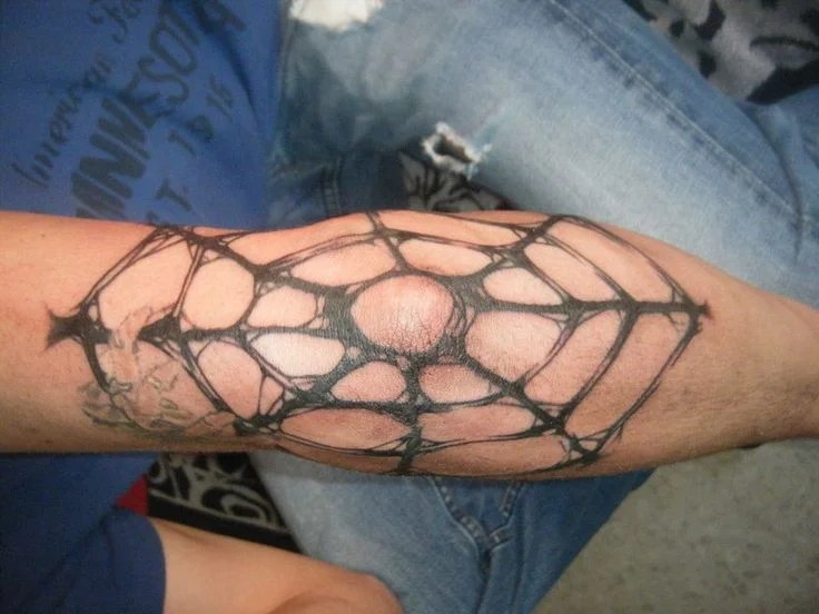 40+ Super Useful Spider Web Tattoos