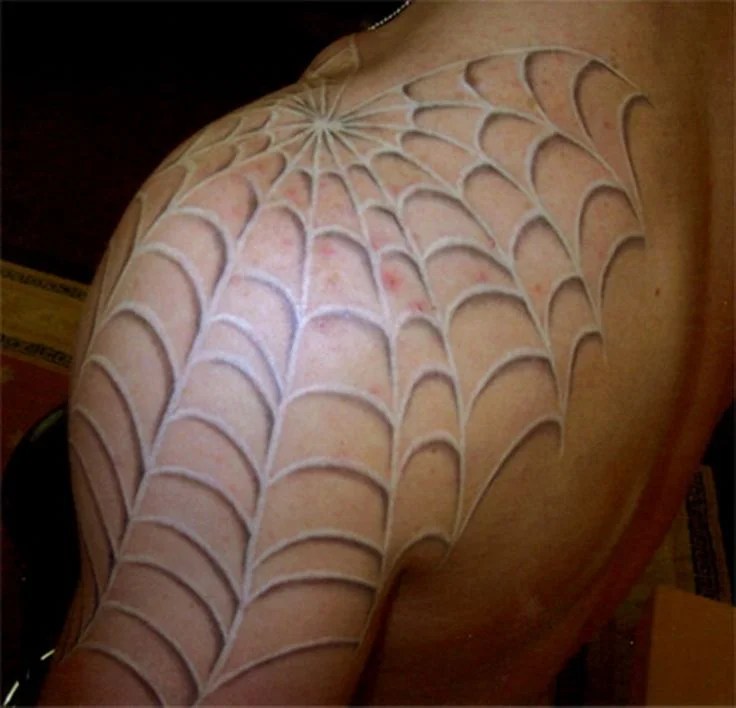 40+ Super Useful Spider Web Tattoos