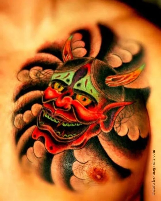 50+ Démon Japonais Attrayant Tattoo Designs Et Idées 700_x_560_jpg