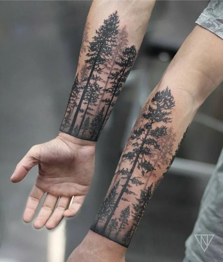 20+ Amazing Forearm Tree Tattoo Design and Ideas