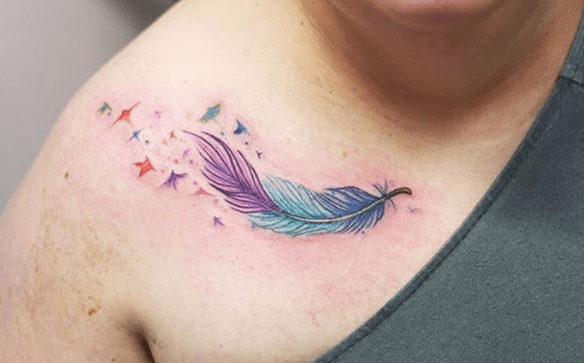 Feather Tattoo Ideas - Guide On Meaning And History - Tattoo Stylist 327_x_526_png