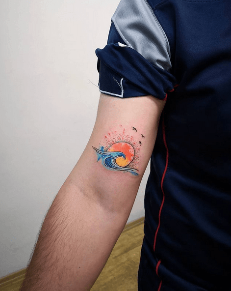 Rise And Shine: Best Sun Tattoo Ideas With Meanings - Tattoo Stylist 592_x_471_png