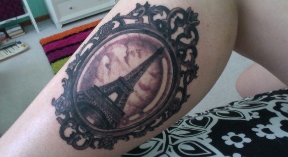 25 Eiffel Tower Tattoos With Creative Meanings TattoosWin
