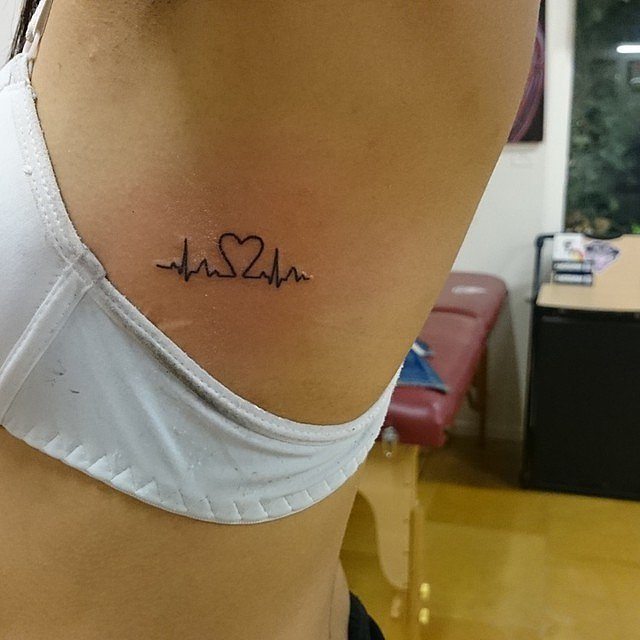 Heartbeat Line Tattoo With Deep Connections and Meanings Tattoos Win