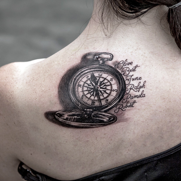 Discover The 17 Small Compass Tattoos and Their Meanings TattoosWin
