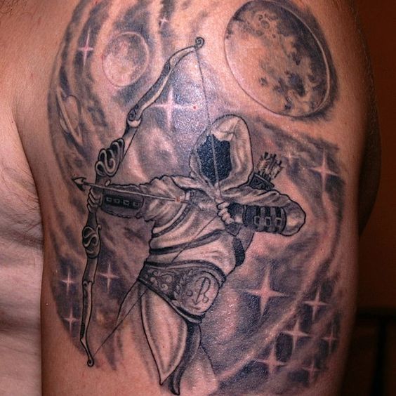 43 Sagittarius Tattoos With Amazing Meanings - Tattooswin 564_x_564_jpg