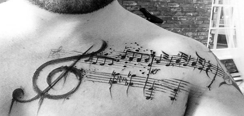 42 Treble Clef Tattoos With Significant Meanings - Tattooswin 380_x_800_jpg