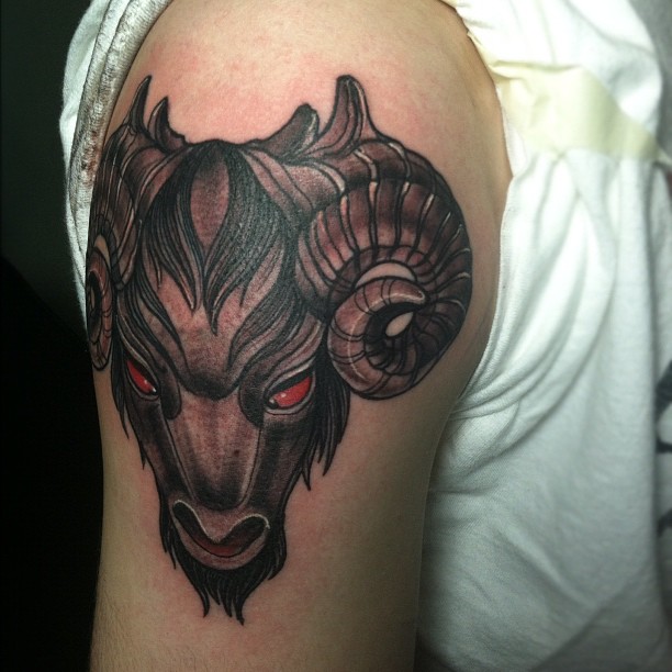 37 Aries Tattoos Of Creative Freedom And Meanings - Tattooswin 612_x_612_jpg