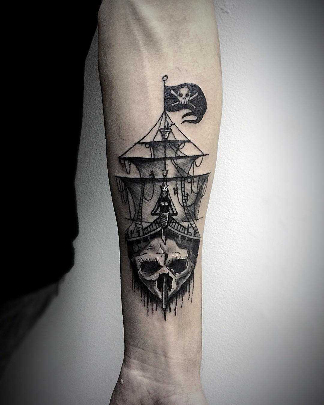 The Meaning Behind Ship Tattoos To Enjoy A Smooth Sailing - Tattooswin 1350_x_1080_jpg