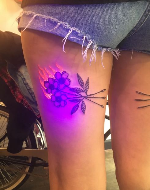 Discover The Meaning Of Uv Black Light Tattoo - Tattooswin 617_x_490_jpg